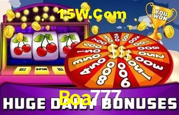 Recursos de Bônus Boa777